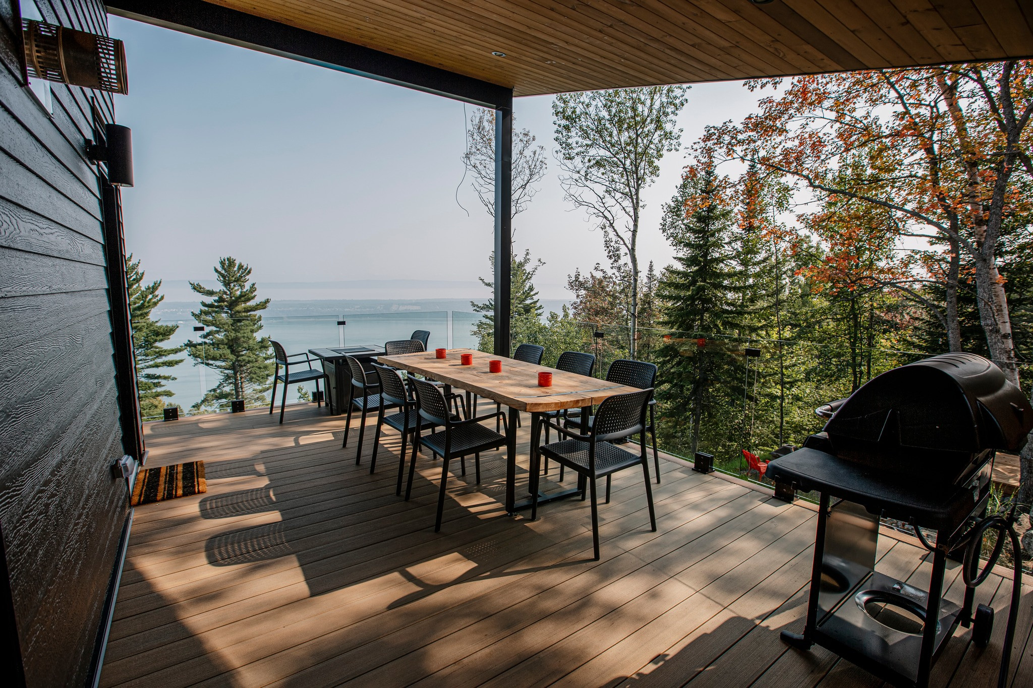 Terrasse couverte